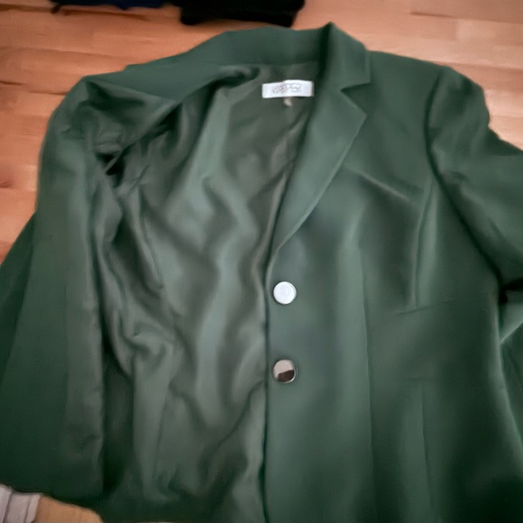Kasper Classic Forest Green Blazer - Picture 4 of 4